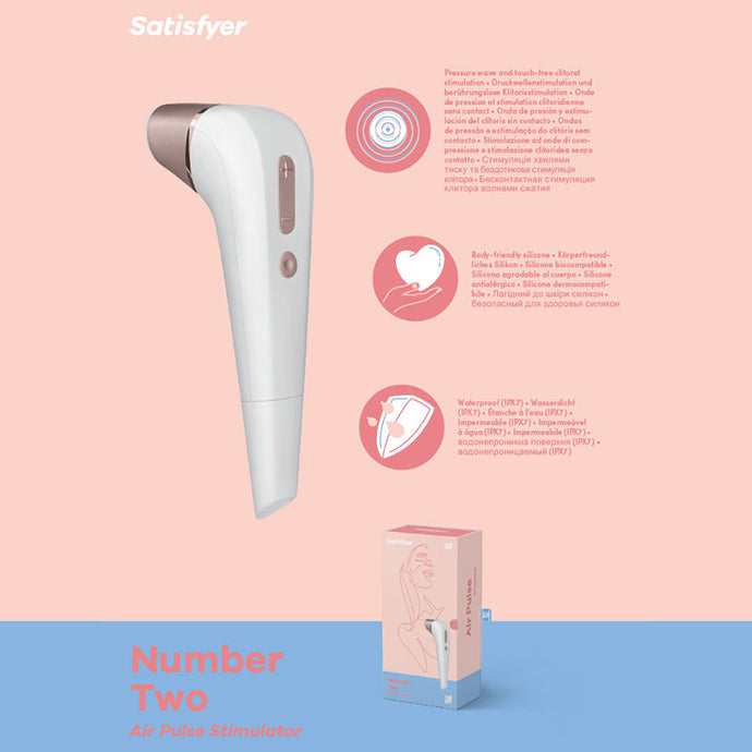 Satisfyer Number 2 - The Touch Free Clitoral Stimulator