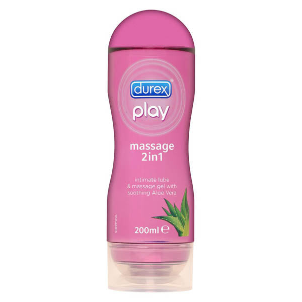 Durex Play Massage 2in1 - Lubricant with Aloe Vera - 200 ml