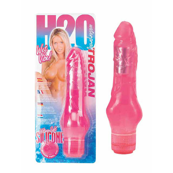 H2O Trojan - Pink 17.8 cm (7'') Vibrator