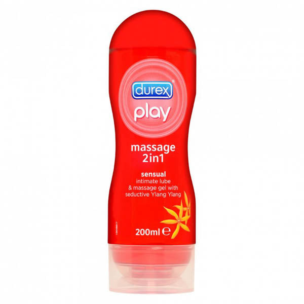 Durex Play Massage 2in1 - Sensual - Lubricant with Ylang Ylang - 200 ml Bottle