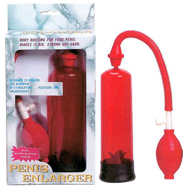 Penis Enlarger - Fireman's Red Penis Pump
