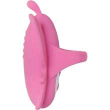 Load image into Gallery viewer, Double Date - Pink USB Rechargeable Couples Stimulators butterfly side
