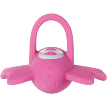 Load image into Gallery viewer, Double Date - Pink USB Rechargeable Couples Stimulators butterfly top
