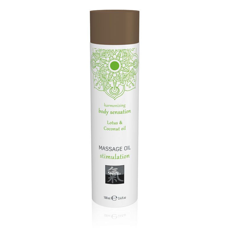 SHIATSU Massage Oil - Stimulation - Lotus & Coconut Oil Scented - 100 ml