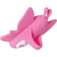 Load image into Gallery viewer, Double Date - Pink USB Rechargeable Couples Stimulators butterfly angle
