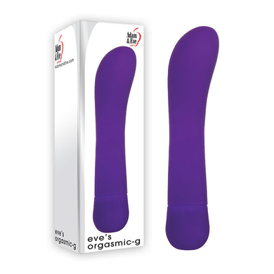 Adam & Eve Eve's Orgasmic-G - Purple 18.5 cm Vibrator Product View