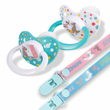 Load image into Gallery viewer, Rearz Alpaca Pacifier and Clip 2 Pack Product View
