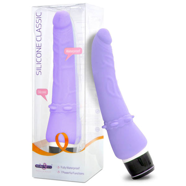 Silicone Classic - Purple 12.5 cm (5'') Vibrator