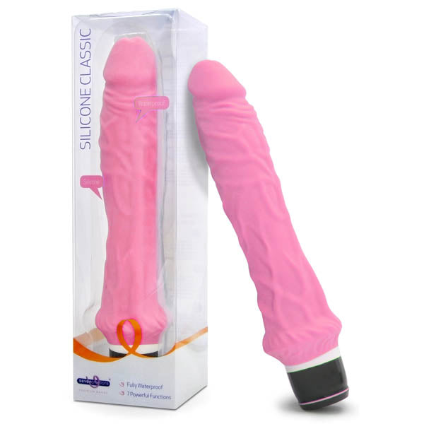 Silicone Classic - Pink 19.5 cm (7.5'') Vibrator