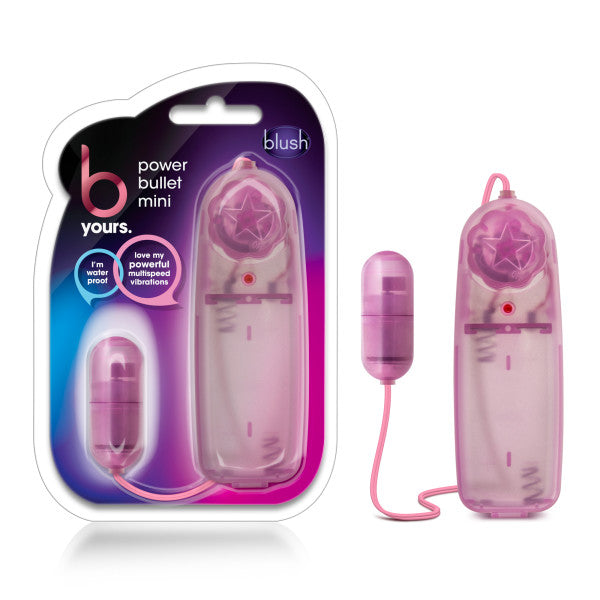 B Yours Power Bullet Mini - Pink 4 cm (1.5'') Vibrating Mini Bullet Product View