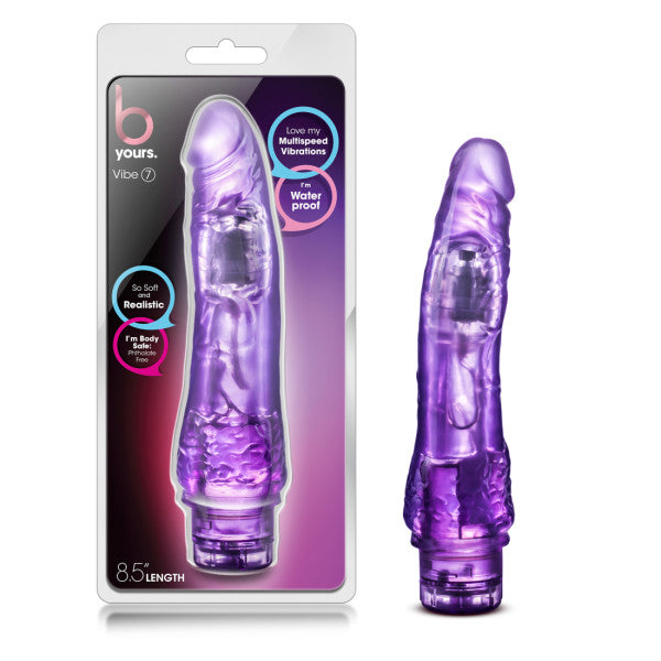 B Yours - Vibe #7 - Purple 21.6 cm (8.5'') Vibrator
