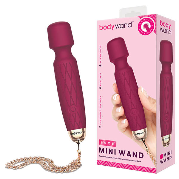 Bodywand Luxe Mini Wand    - Pink USB Rechargeable Massage Wand