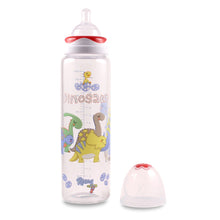 Load image into Gallery viewer, Dinosaur Adult Baby Bottle ABDL Lid Off
