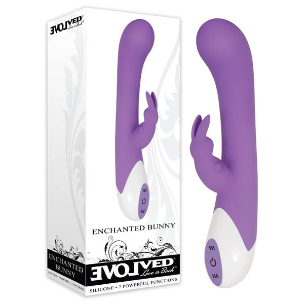 Enchanted Bunny - Purple 19 cm (7.5'') Rabbit Vibrator