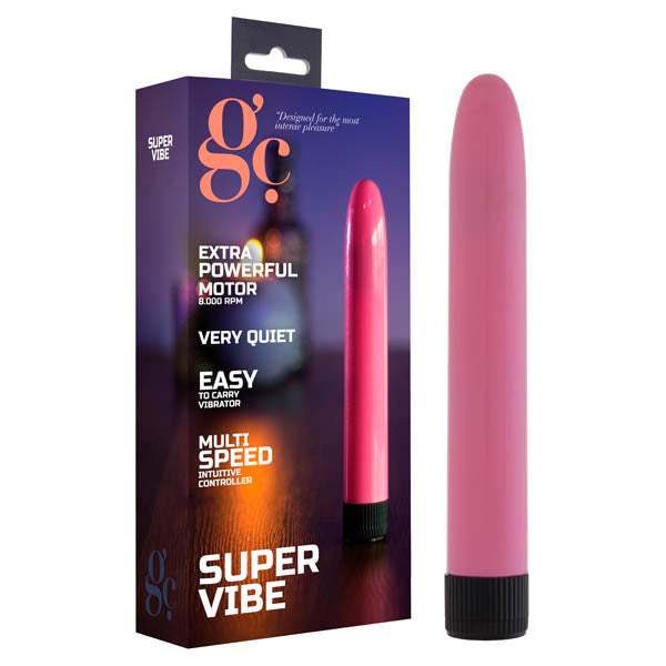 GC. Super Vibe - Pink 17.5 cm Vibrator