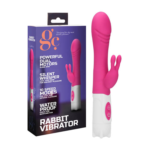 GC. Rabbit Vibrator - Pink 20.5 cm Rabbit Vibrator