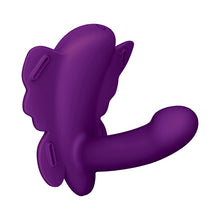 Load image into Gallery viewer, Love Distance REACH G - Purple Rechargeable Strap-On Stimulator with App Control
