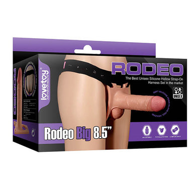 Rodeo Big 8.5'' - Flesh 21.6 cm Hollow Strap-On Product Box