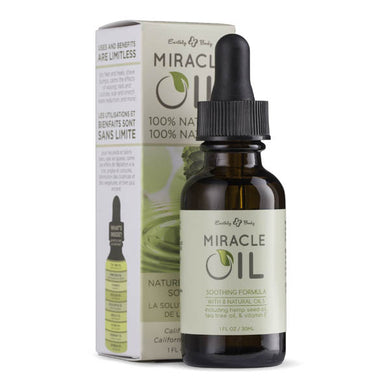 Miracle Oil - Skin Soothing Oil with Hemp Seed - 30 ml Dropper Bottle Product View