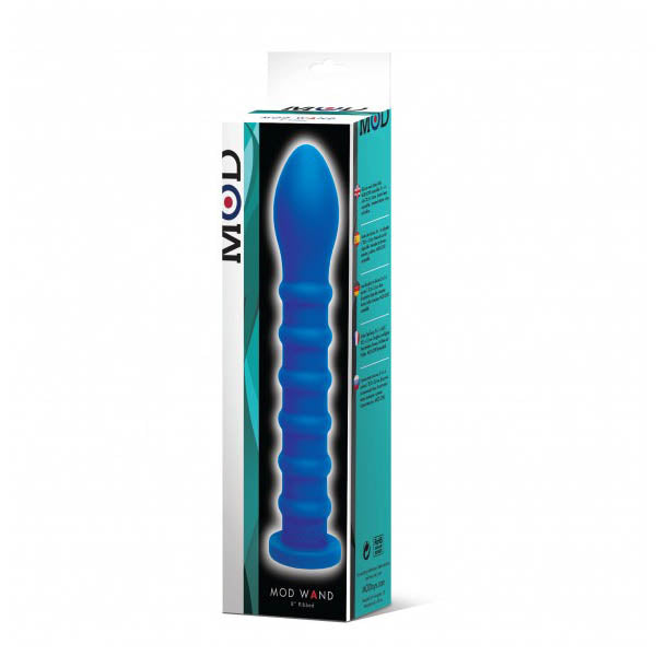 MOD Wand - Ribbed - Blue 20.3 cm (8'') Attachment for MOD Love Machine
