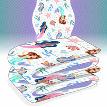 Load image into Gallery viewer, Rearz Mermaid Tales All-Night Briefs Adult Diapers - 12/14 Pack
