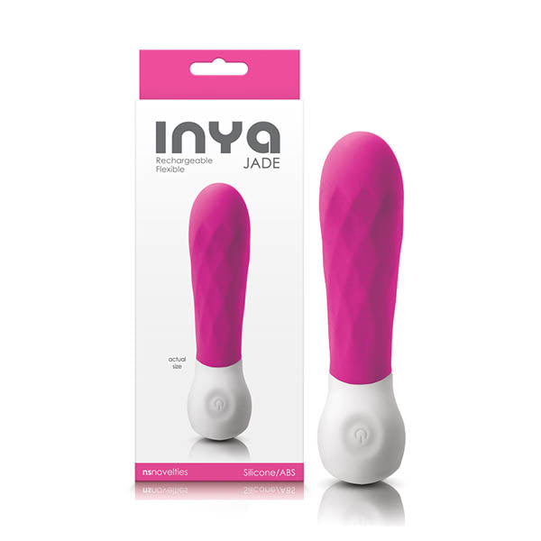 INYA Jade - Pink 11.8 cm (4.6'') USB Rechargeable Mini Vibrator