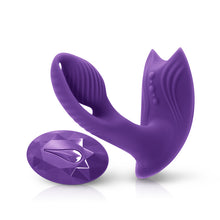 Load image into Gallery viewer, Inya Bump-N-Grind - Purple Rechargeable Stimulator with Remote Control
