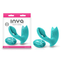 Load image into Gallery viewer, Inya Bump-N-Grind - Teal Rechargeable Stimulator with Remote Control
