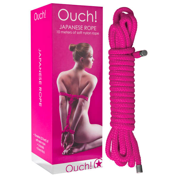 Ouch Japanese Rope - Pink - 10 m Length