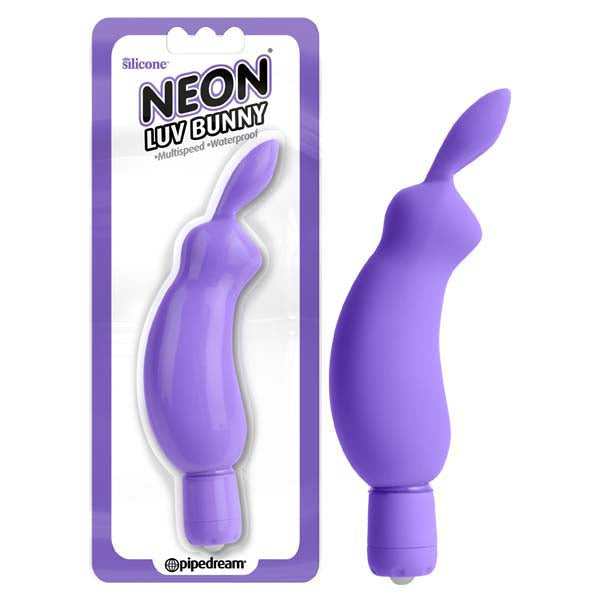 Neon Luv Bunny - Purple 14.5 cm Bunny Stimulator