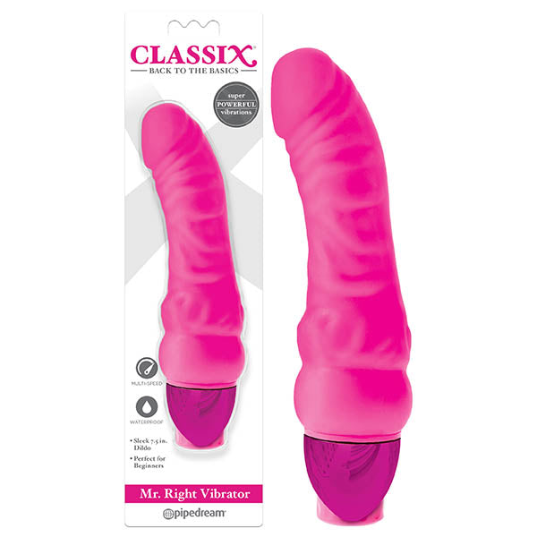Classix Mr Right Vibe - Pink 19.1 cm (7.5'') Vibrator