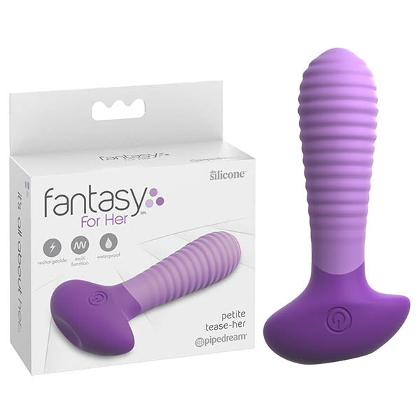 Fantasy For Her Petite Tease-Her - Purple 11.9 cm (4.75'') USB Rechargeable Stimulator