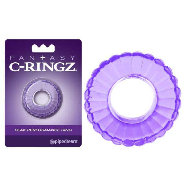 Fantasy C-Ringz Peak Performance Ring - Purple Cock Ring