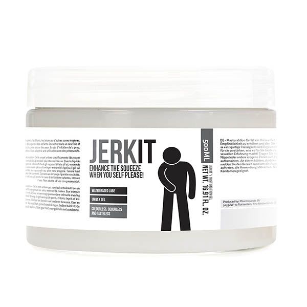 Pharmquests Jerk It - Water Based Arousal Lubricant - 500 ml Tub Product View