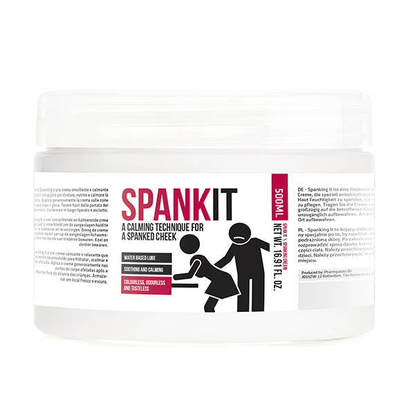 Pharmquests Spank It - Water Based Spanking Cream - 500 ml Tub