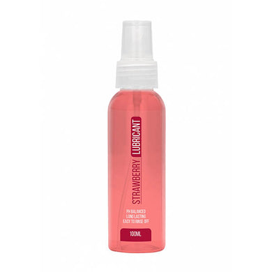 Pharmquests Strawberry Lubricant - Flavoured Water Based Lubricant - 100 ml Bottle