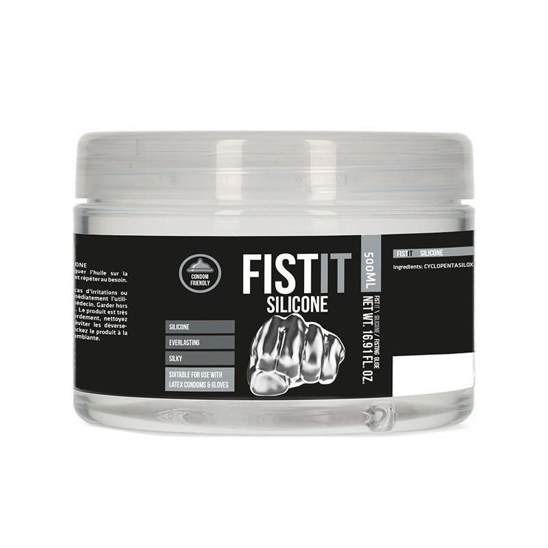 Pharmquests Fist-It Silicone - Silicone Lubricant - 500 ml Tub