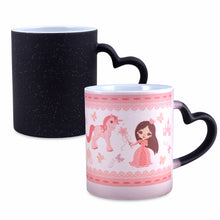 Load image into Gallery viewer, Princess Pink Magic Glitter Mug
