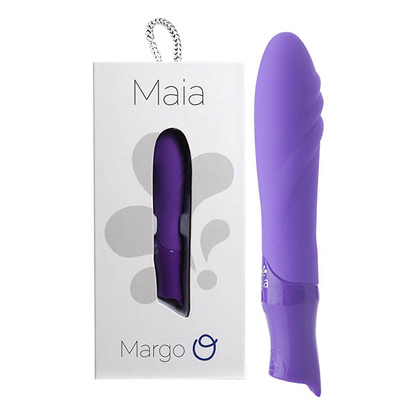 Maia Margo - Purple 11.4 cm USB Rechargeable Vibrator