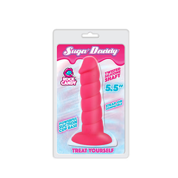 Rock Candy Suga Daddy - Raspberry Rose 14 cm (5.5'') Dong