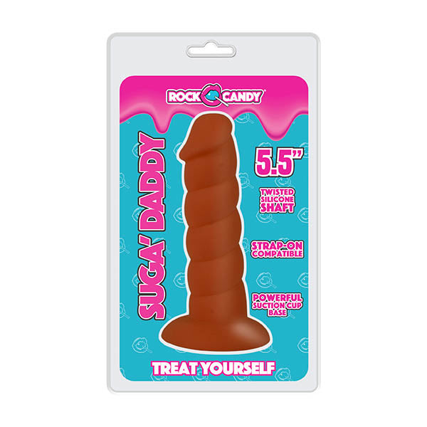 Rock Candy Suga Daddy - Chocolate Brown 14 cm (5.5'') Dong