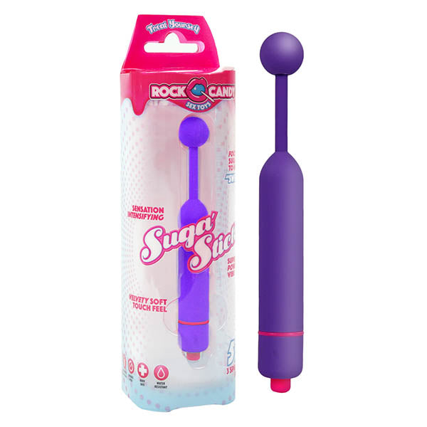 Rock Candy Suga Stick - Jelly Bean Purple 14 cm Vibrator