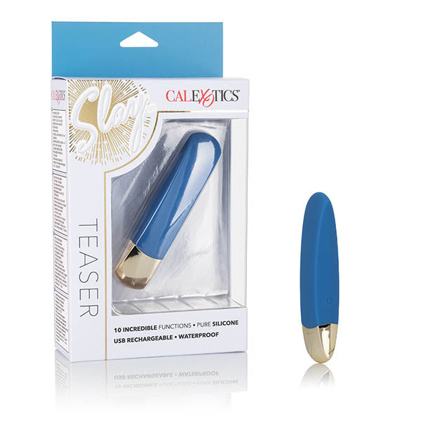 Slay Teaser - Blue 11.5 cm USB Rechargeable Bullet