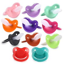 Load image into Gallery viewer, Adult Size 6 Pacifier - Assorted Colours Variety
