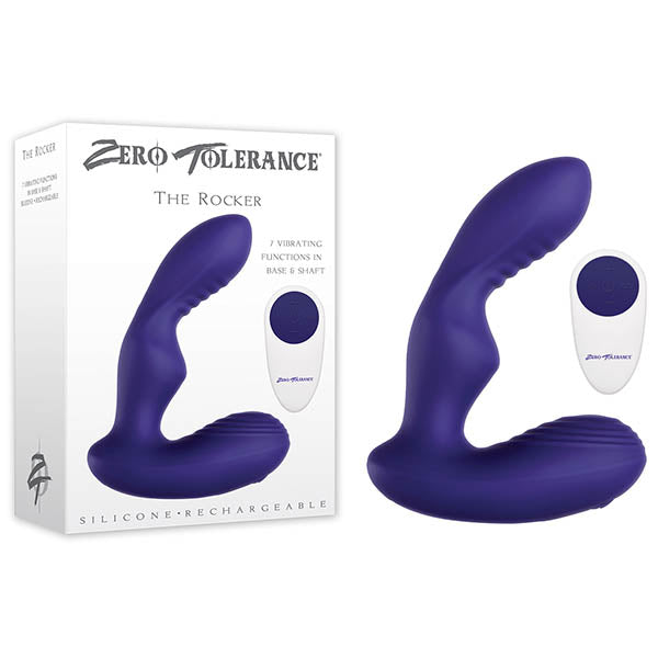 Zero Tolerance The Rocker - Blue USB Rechargeable Prostate Massager