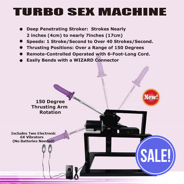 Turbo Sex Machine - Mains Powered Sex Machine