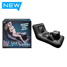 Load image into Gallery viewer, Dark Magic Inflatable Bed - Inflatable Bed with Thrusting Machine &amp; 3 Attachments Product View
