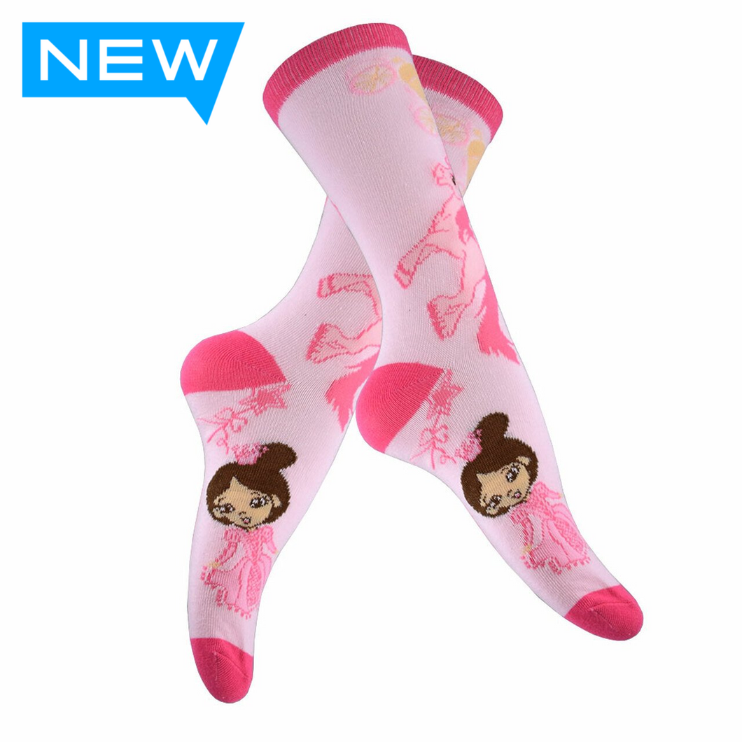 Rearz ABDL Princess Pink Crew Socks - Limited Edition Product View