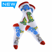 Load image into Gallery viewer, Rearz ABDL Dinosaur Crew Socks - Limited Edition Product View
