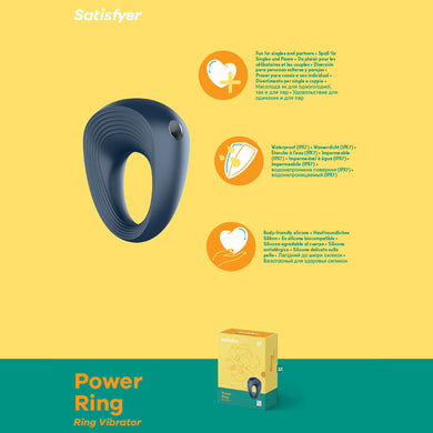 Satisfyer Power Ring - Vibrating Cock Ring Product View